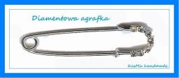 Diamentowa agrafka